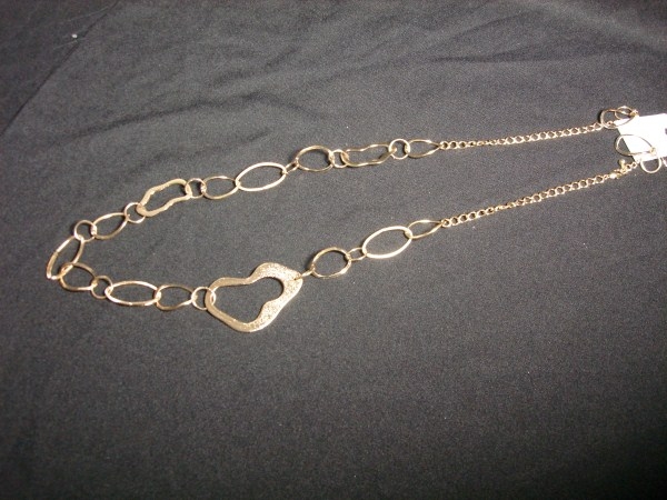 Long Chain Necklace Set in Gold